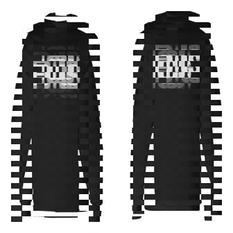 Focus クール トリッピー オプティカル イリュージョン 長袖Tシャツ - Kawaiitshirt