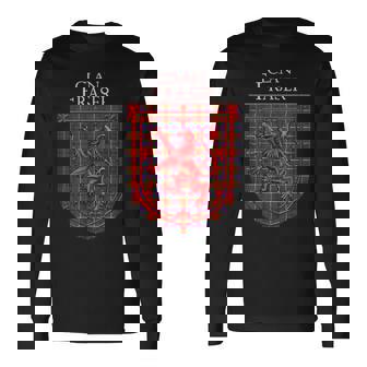 Fraser Of Lovat Tartan Cuadros Escoceses Camiseta de manga larga - Regaloses