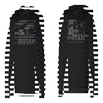 Freedom Ar15 Rifle -Egunda Enmienda Pro Derechos De Armas Camiseta de manga larga - Regaloses