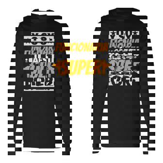 Funcionaria Regalos Divertidos Camiseta de manga larga - Regaloses