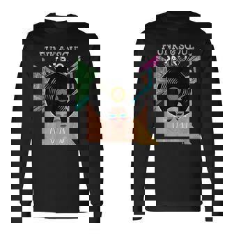 Funk &Oul Patrol 70年代80年代ビンテージアフログラフィックミュージックシャツ 長袖Tシャツ - Kawaiitshirt