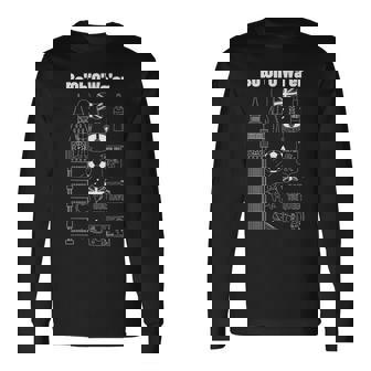 Brit & British Accent ボトル入りウォーター 長袖Tシャツ - Kawaiitshirt