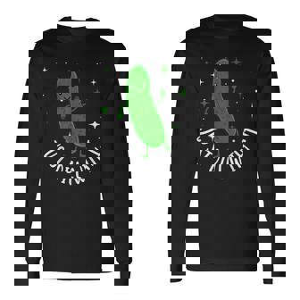 Bun Pickle-Just Dill With It 長袖Tシャツ - Kawaiitshirt