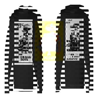 Mexican Baptism Padrino Proposal 2025 El Padrino Long Sleeve T-Shirt - Thegiftio