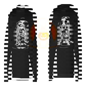 My Dog Is My Boo ハロウィン ゴーストドッグ メンズ レディース キッズ 長袖Tシャツ - Kawaiitshirt