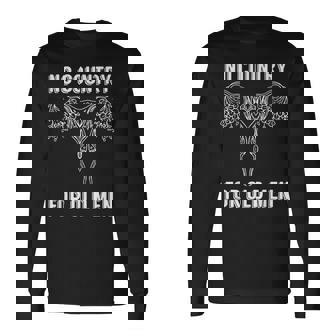 No Country For Old Feminist 長袖Tシャツ - Kawaiitshirt