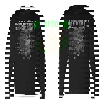 Oiia Oiia スピニングキャット ミーム おおいあい 長袖Tシャツ - Kawaiitshirt