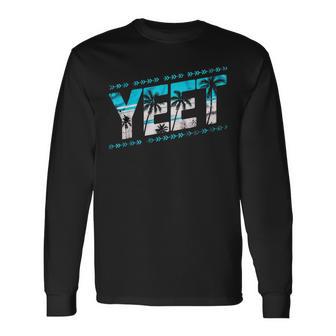 Saying Vintage Yeet Apparel Long Sleeve T-Shirt - Thegiftio UK