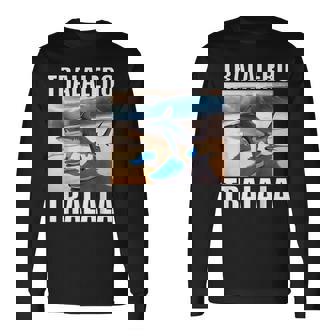 Tralalero Tralala イタリア Brainrot Gen Z 長袖Tシャツ - Kawaiitshirt