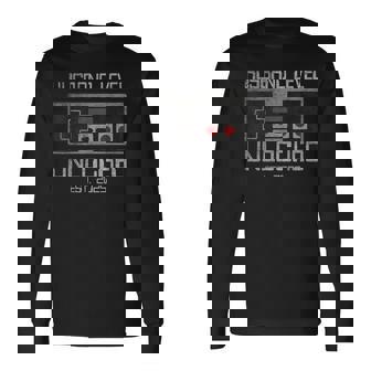 Future Husband Groom To Be In 2025 Gamer Wedding Leveling Up To Husband 2025 Leveled Up Bachelor Party Groom For Men Black Small Short Sleeve Long Sleeve T-Shirt | Seseable CA