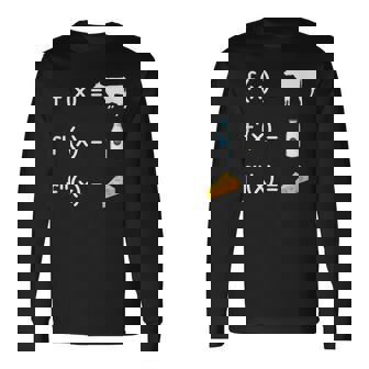 FX F'x F''x 関数 微分 微分積分 微分方程式 導関数 積分法 積分証明 数学好き 長袖Tシャツ - Kawaiitshirt