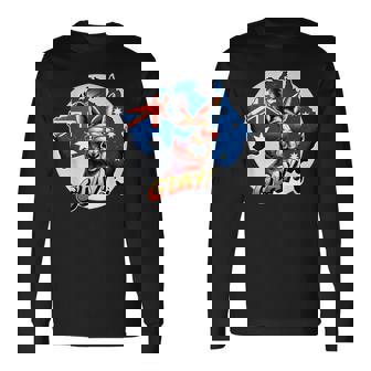 G'dayオーストラリアのお土産カンガルー。 長袖Tシャツ - Kawaiitshirt