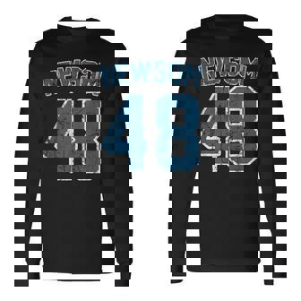 Gavin Newsom 2028 For President Election Campaign Newsom 48 Long Sleeve T-Shirt | Mazezy