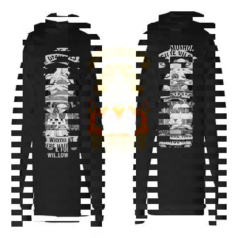 Gilmore Ghouls Where You Haunt I Will Follow Halloween Boo Long Sleeve T-Shirt - Monsterry