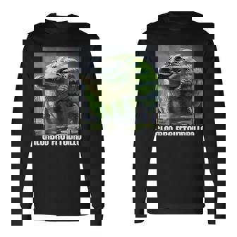 Glorbo Fruttodrillo イタリアンブレインロットミーム 長袖Tシャツ - Kawaiitshirt