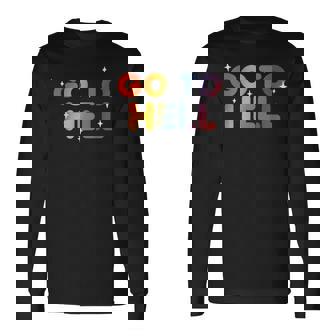 Go To Hell シャレた言葉 くたばれ 長袖Tシャツ - Kawaiitshirt