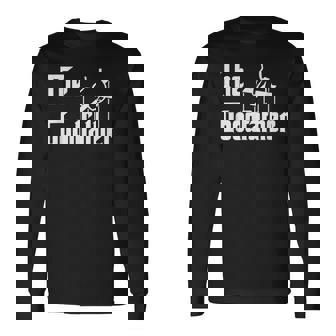 The Goodfather 父の日 ギフト グラフィック ホワイト 長袖Tシャツ - Kawaiitshirt