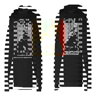 Gorilla ゴリラ 長袖Tシャツ - Kawaiitshirt