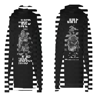 Gorilla メンズ レディース Ape Monkey ファニートップ 長袖Tシャツ - Kawaiitshirt