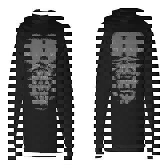 Gorilla チェスト 紙吹雪 カーニバル ファンシードレス ゴリラ 長袖Tシャツ - Kawaiitshirt