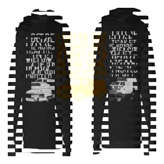 I Gotta See The Candy First I'm Not Stupid Creepy Van Long Sleeve T-Shirt - Monsterry
