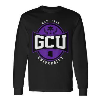 Grand Canyon Gcu University Arch Vintage Retro Long Sleeve T-Shirt - Thegiftio UK