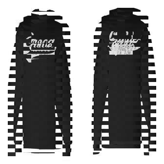 Grandude Vintage Retro Father's Day For Papa Grandpa Long Sleeve T-Shirt | Mazezy