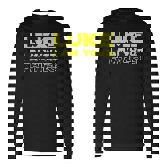 Great Fathers Day From Luke To His Father Long Sleeve T-Shirt - Thegiftio