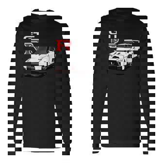 Gt R 35 Jdm ストリートレーシング ドラッグドリフト スポーツカー 長袖Tシャツ - Kawaiitshirt