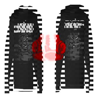 Guantes De Boxeo Love Boxeo Camiseta de manga larga - Regaloses