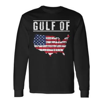 Gulf Of United States Of America Long Sleeve T-Shirt - Thegiftio UK