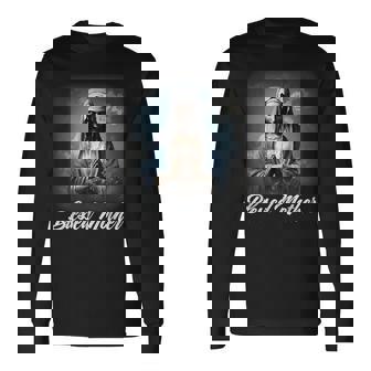 Hail Mary 聖母マリア ロザリオ カトリック 長袖Tシャツ - Kawaiitshirt