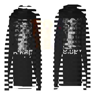 Be Happy ラブラドールレトリバー ゴールデンブラックブラウン チョコレートラボ 長袖Tシャツ - Kawaiitshirt