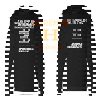 Haremas ハレマス 晴れます【変なデザイン屋さん】ブランド ロゴ パロディ 面白い 長袖Tシャツ - Kawaiitshirt