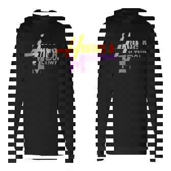 Having A Meltdown Retro Having A Meltdown Quote Long Sleeve T-Shirt | Mazezy