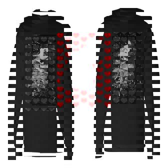 Heart Red 長袖Tシャツ - Kawaiitshirt