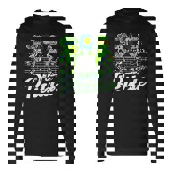 Hilarious Pickleball Swag Featuring Lettuce Pickle Players Long Sleeve T-Shirt - Thegiftio