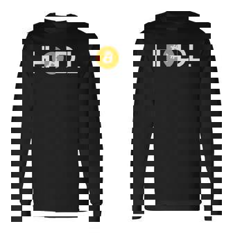 Hodl Fomo ビットコイン Btc 長袖Tシャツ - Kawaiitshirt