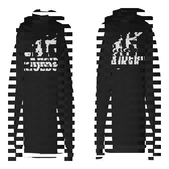 Hombre Gran Kajukenbo Evolución Karate Judo Kenpo Boxeo Camiseta de manga larga - Regaloses