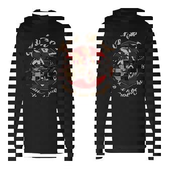 Hot Rod Built Not Bought セクシー ピンナップ ダイス ロカビリー セクシー 長袖Tシャツ - Kawaiitshirt