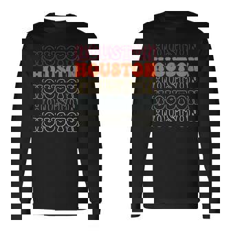 Houston ヒューストン 長袖Tシャツ - Kawaiitshirt