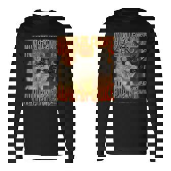 Human By Chance Alpha By Choice Cool Alpha Cat Meme Long Sleeve T-Shirt | Mazezy