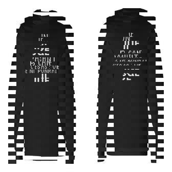 Humour Une Julie Pas Chiante Ce N'est Pas Unraie Julie T-shirt à manches longues - Cadeauxyz