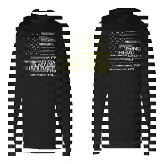 メンズ Husband Daddy Us Army Ranger Hero Flag Usa 迷彩 長袖Tシャツ - Kawaiitshirt