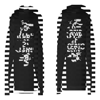 I'd Rather Beleeping leep Quote 長袖Tシャツ - Kawaiitshirt