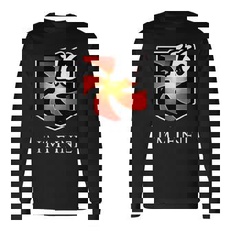 I'm Fine 脆弱性スタックス ファンタジー Mmorpg 長袖Tシャツ - Kawaiitshirt