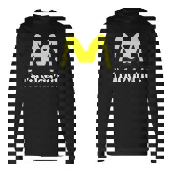 I'm Lovin' It ユーモラスな攻撃的なイヌエンド 長袖Tシャツ - Kawaiitshirt