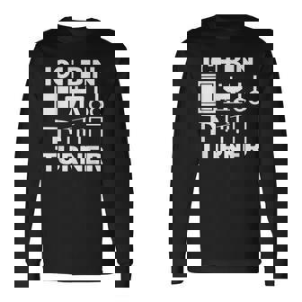 Ich Bin ターナー アート 体操モチーフ 男の子 メンズ 長袖Tシャツ - Kawaiitshirt