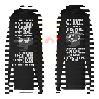 If I Win It'skill If You Win It's Luck プールプレーヤー プール ビリヤード 長袖Tシャツ - Kawaiitshirt