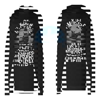 In My Defense I Was Unwatched On The Boat Fishing愛好家 長袖Tシャツ - Kawaiitshirt